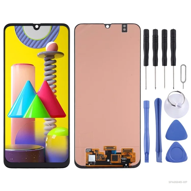 

Wholesale Price Super AMOLED Material LCD Screen and Digitizer Full Assembly for Samsung Galaxy M31 lcd screen for samsung