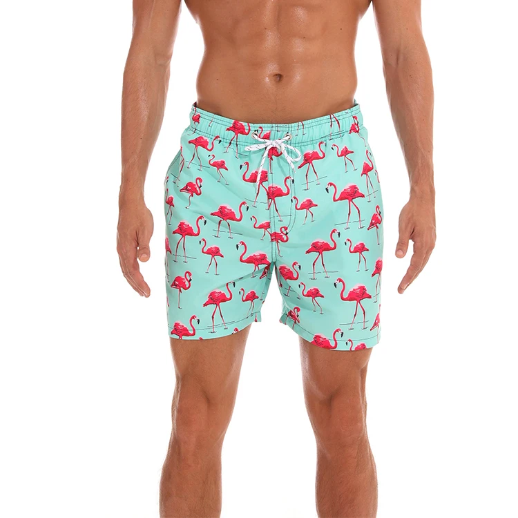 

High Quality Adult Male Designer Quick Dry Swimming Trunks Custom Made Printed Logo Name Brand Men Swim Trunk Bottom Shorts