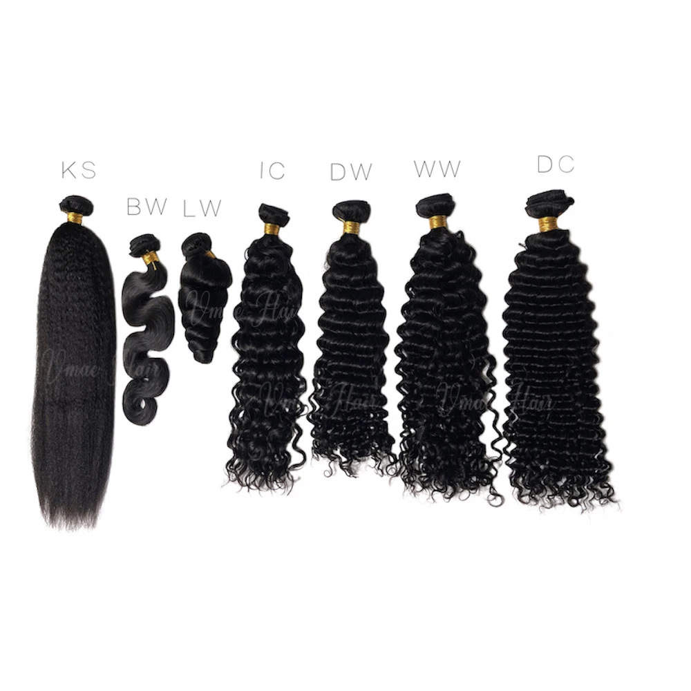 VMAE Italy Curly Mink Raw Indian Hair Weft Bundles Wholesale Unprocessed Deep Water Wave Remy Human Hair Extensions Wig Type
