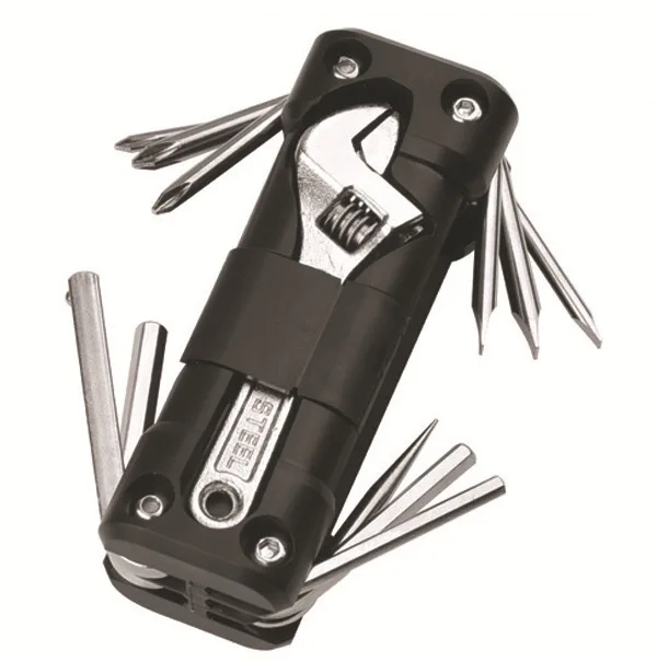 

2021 Outdoor Camping 16 In 1Multifunction Pocket Tool Bicycle Repair Tool Kit