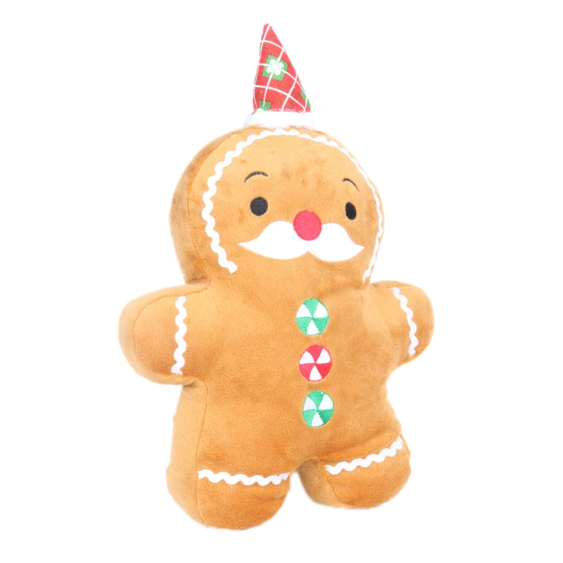 gingerbread man stuffed toy