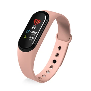 2019 M4 oled Heart Rate blood oxygen monitor waterproof Smart Watch  blood pressure