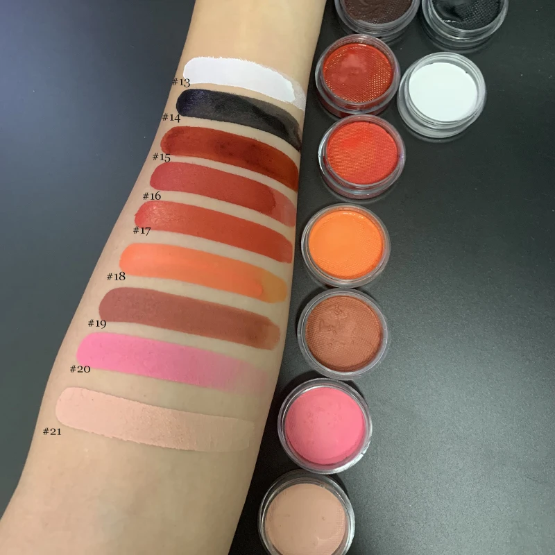 

No logo 25colors eyeliner press powder long lasting water activated eyeliner with private label