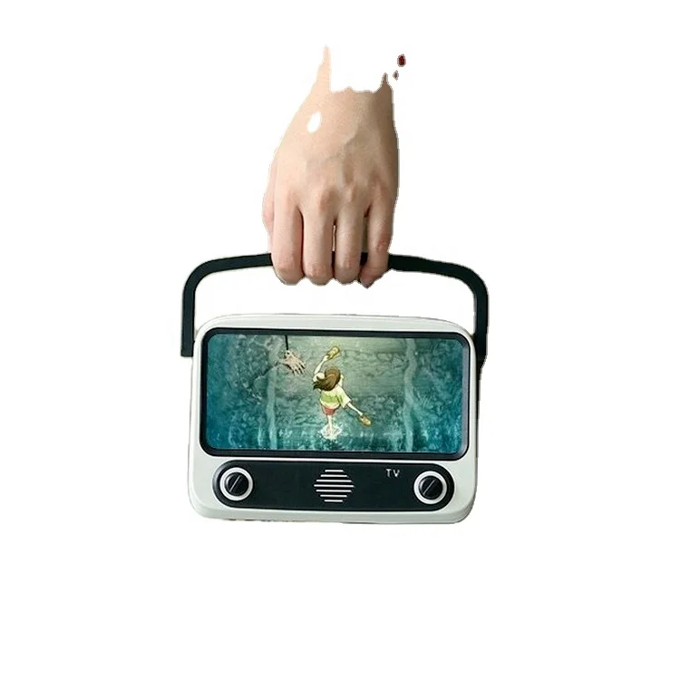

New Creative Retro Speaker Portable Wireless Speaker With Fm Radio Stereo Speaker Home Theatre
