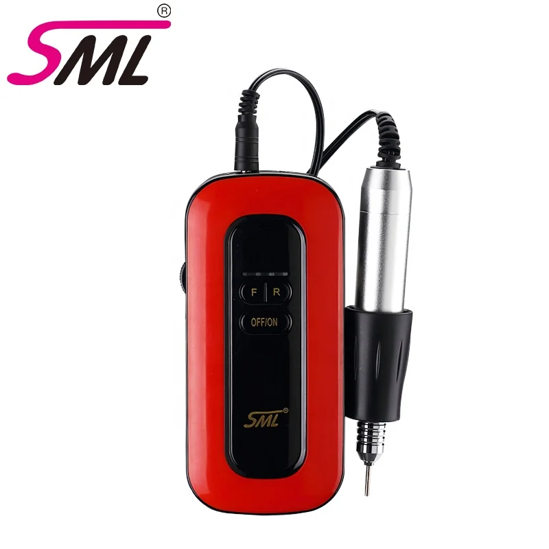 

SML 2021 manicure portable nail drill electric manicure pedicure with three colors electric portable nail drill