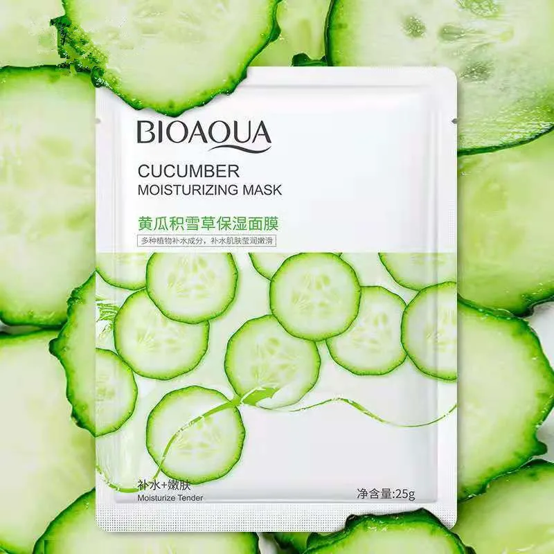 

Private Lable Organic Fruit Flavor Facial Mask Aloe Vera Cucumber Moisturizing Whitening Honey Blueberry Face Mask Sheet