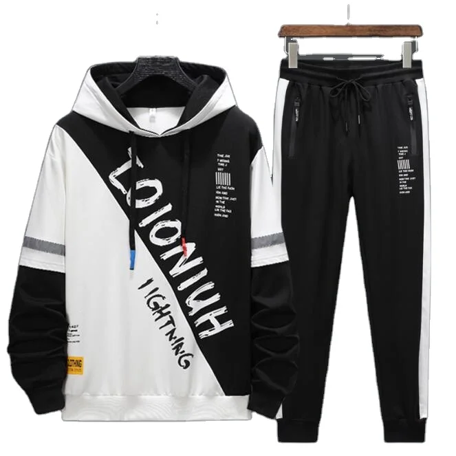 

Men's suits Men's Fall 2020 hoodie suit new fashion teenage outerwear Male students wear autumn jackets for men