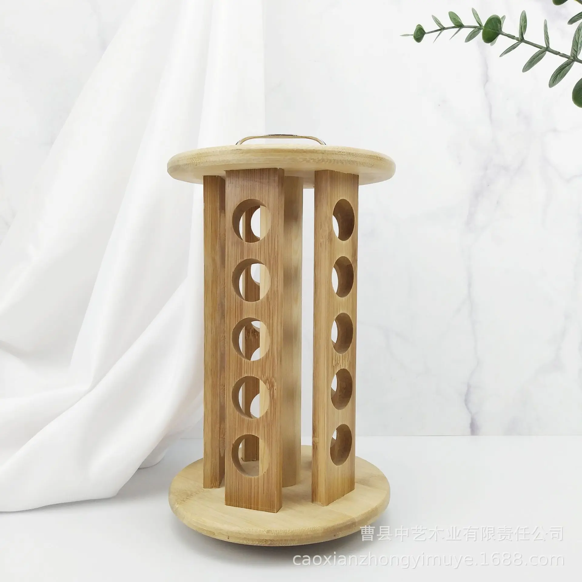 Rotating Perfume Bottle Display Stand Cosmetic Make Up Bottle Stand