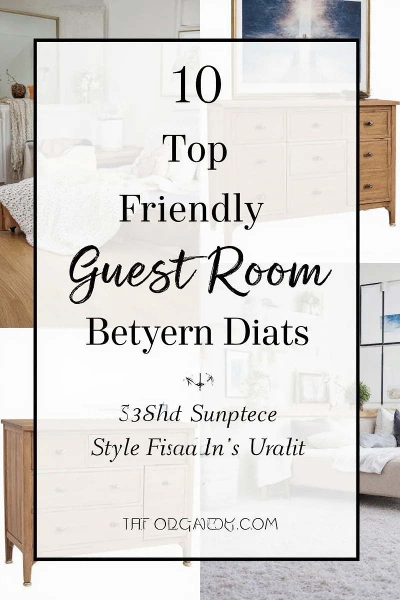 Featured products for guest room design
