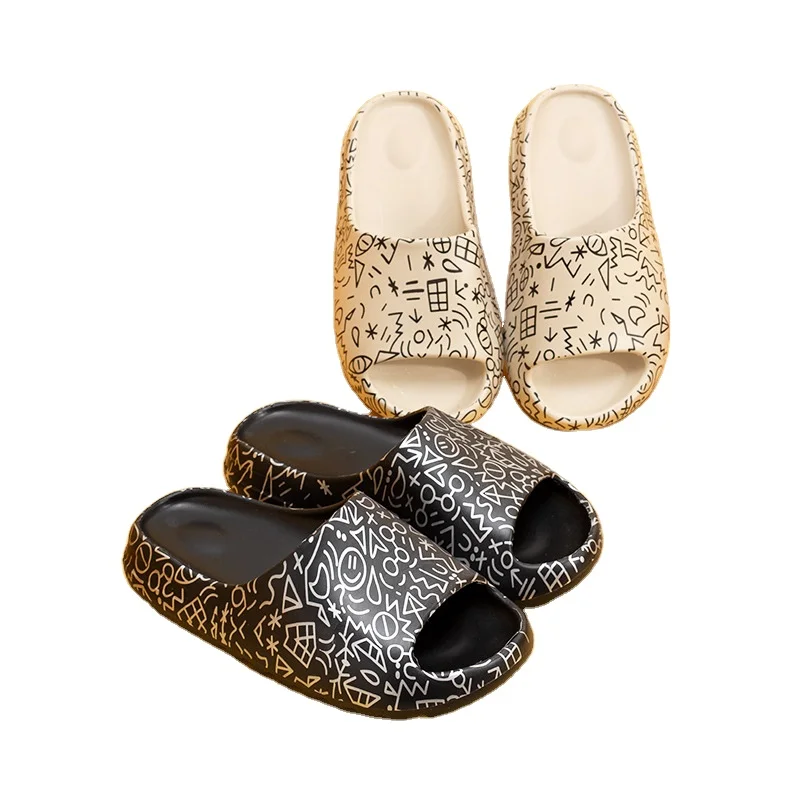 

Women Men Indoor Outdoor Shoes Fashion Slide Yeezy Slippers, Customized color