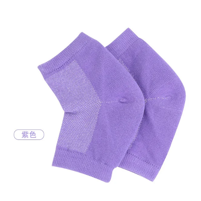 

Moisturizing Silicone Gel Heel Socks #HGW-002, Pink,blue,gray