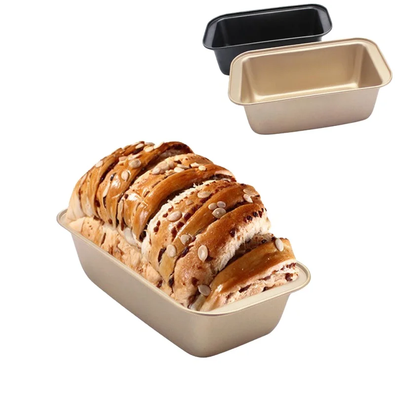 

Black / Golden Square Non-stick Pan Cake Bread Baking Pan French Bread Mold Moulded Baking Carbon Steel Cake Pan, Nordic rice nordic green nordic powderr
