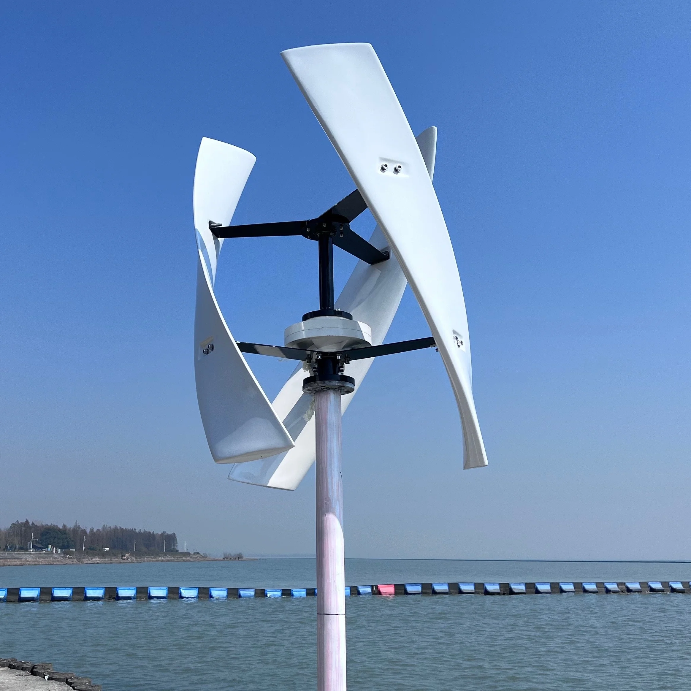 

Wholesale windmill 600W vertical wind turbine helix type 24/48V maglev generator 10000 watt wind turbine price