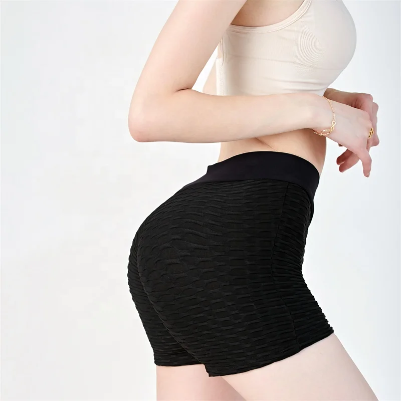 

2021 Scrunch Butt Shorts Women Sports Push Up High Waist Yoga Shorts