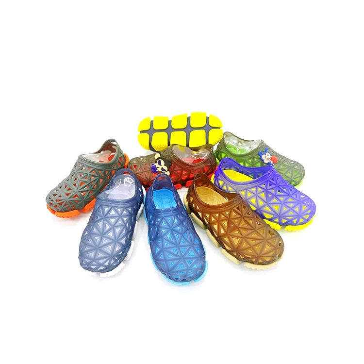
Hot Sale Men EVA Garden Simple Clogs with Hole Beach Shoes 