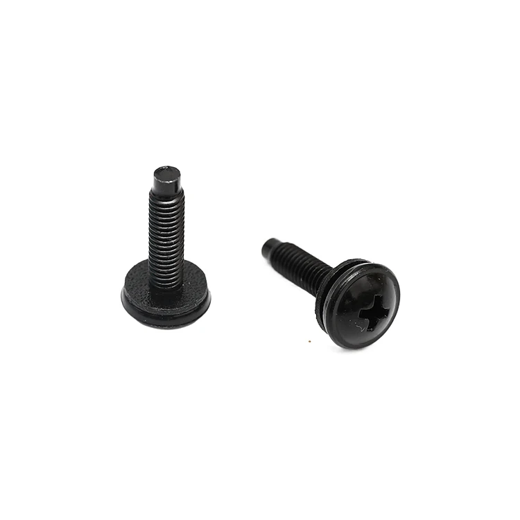

#10-32 Black Carbon Steel Truss Head Rack Screw