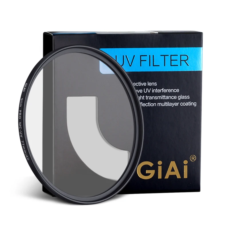 

GiAi nano coated 77mm UV filter Camera for dslr camera