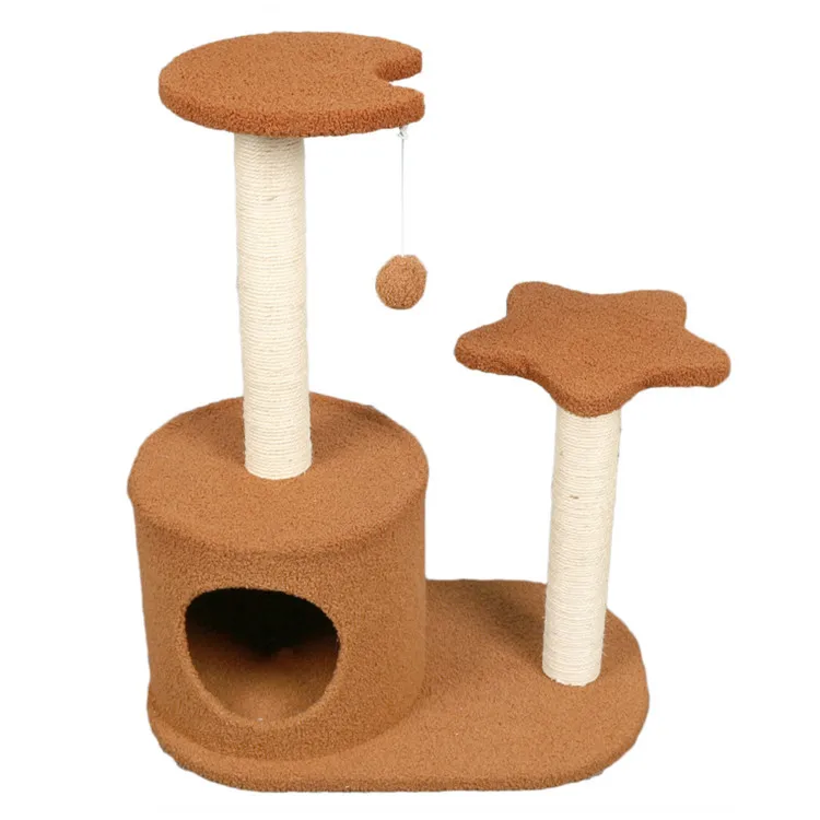 

Hot Selling Good Price Cats Tree House Large Pet Out Door Plastic, Pink,blue,brown,gray