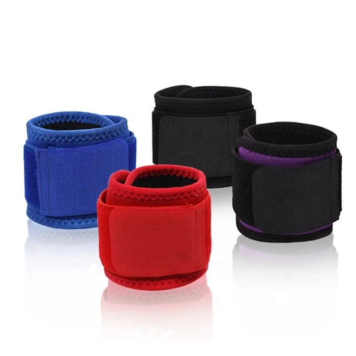 

Women men sweat bands compression breathable non-slip adjustable training weight lifting gym wrist wrap