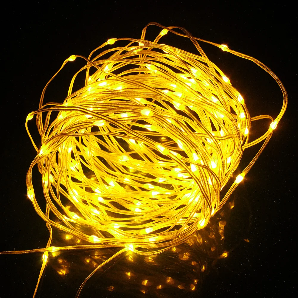 Wholesale Golden Twinkly Christmas  Tree Lamp Decoration  40m / 131ft  IP67 Waterproof Rating.400 LED Lights Strips