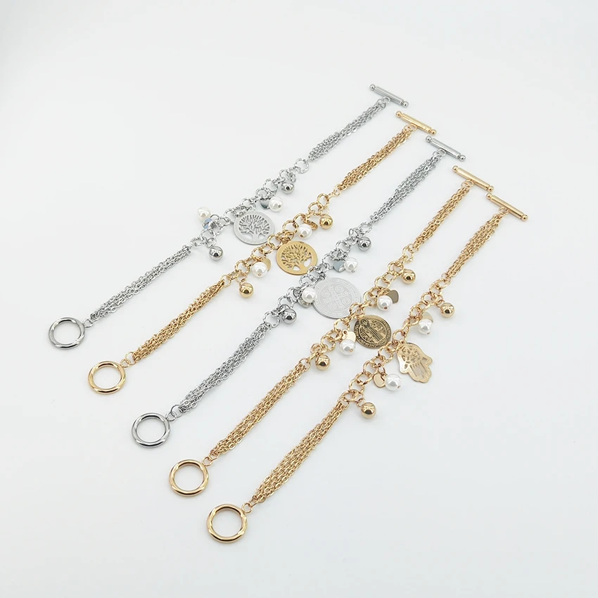 fine jewelry bracelets  bracelet en acier inoxydable anti rust bracelet