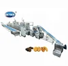 Commercial Hard and Soft Biscuit Cookies Making Machine Production Line Bakery Snack Oven