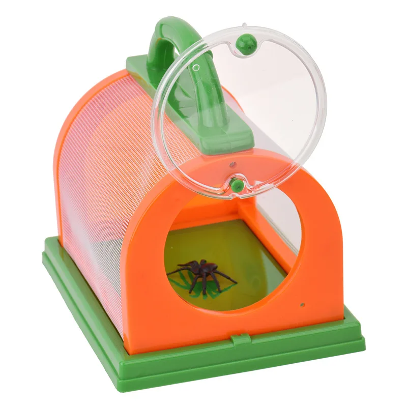 

Insect observation box Children's toys children's portable insect cage parent-child outdoor insect box magnifying glass
