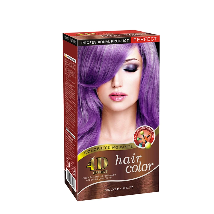 

private lable custom color hair dye cream color develop for salon use Non allergic (PPD-Free) Low Ammonia hair color kit, 11 colors or customize