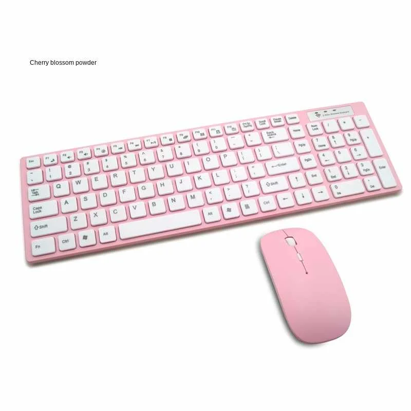 

amazon hot sale office set computer 2.4g wireless keyboard and mouse combo