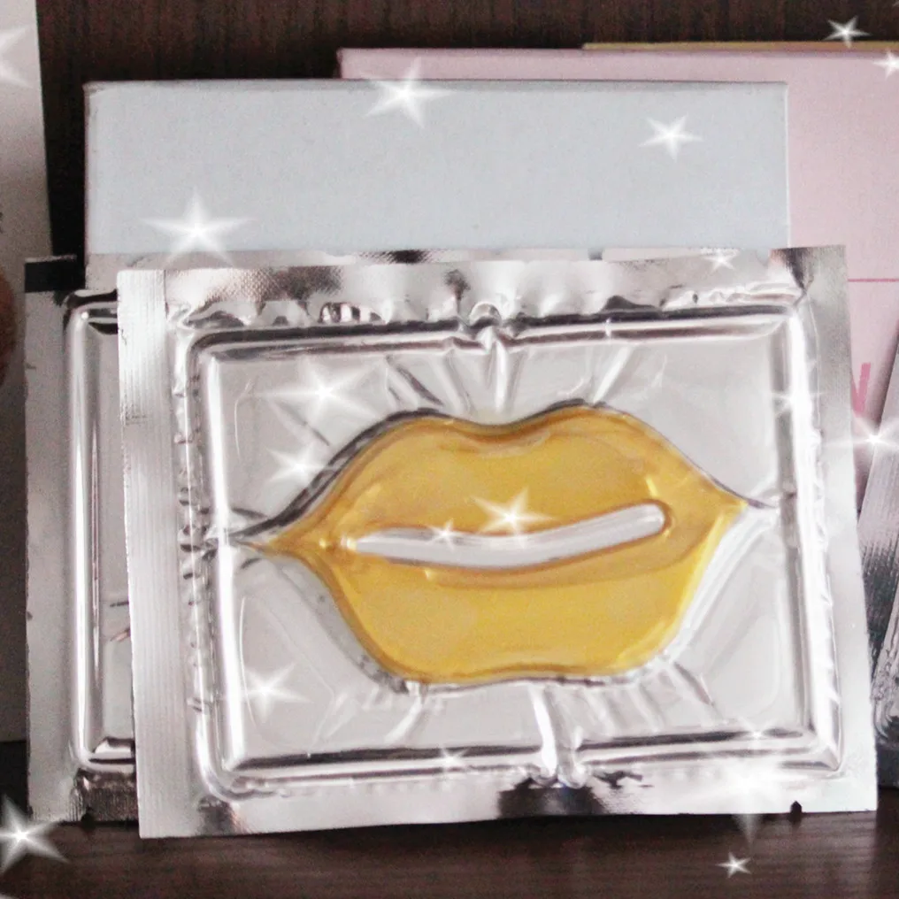 

Hydrogel 24k Gold Lip Mask Patch Lip Mask Sheets, Golden