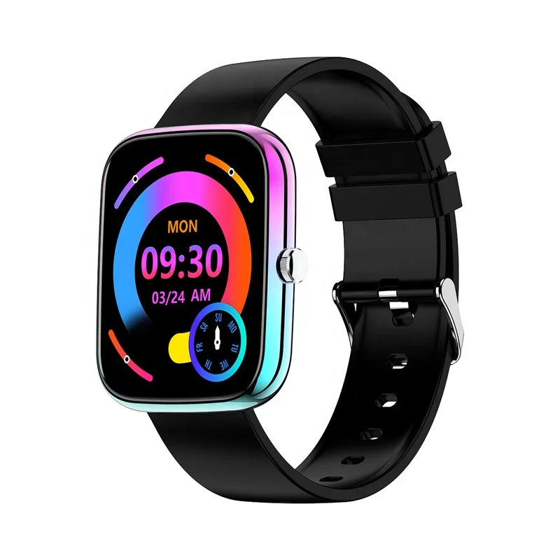 

2021 New Colorful Smartwatch 1.7 Inch Big Screen Multi-sport Heart Rate KT56 Smart Watch