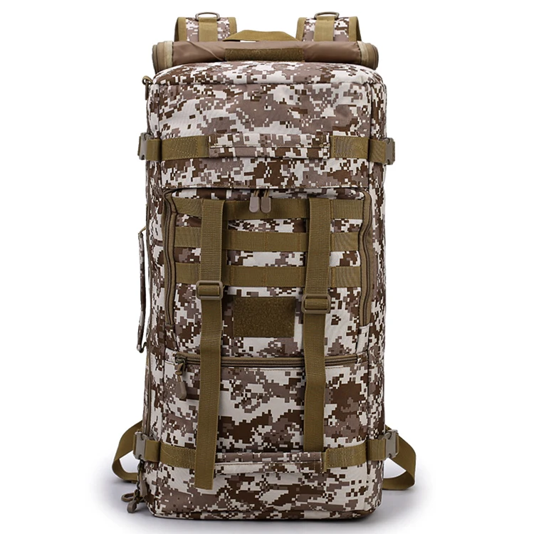 

ZBP017 Custom logo waterproof outdoor hiking hiking army military bag large capacity 50l tactical backpack