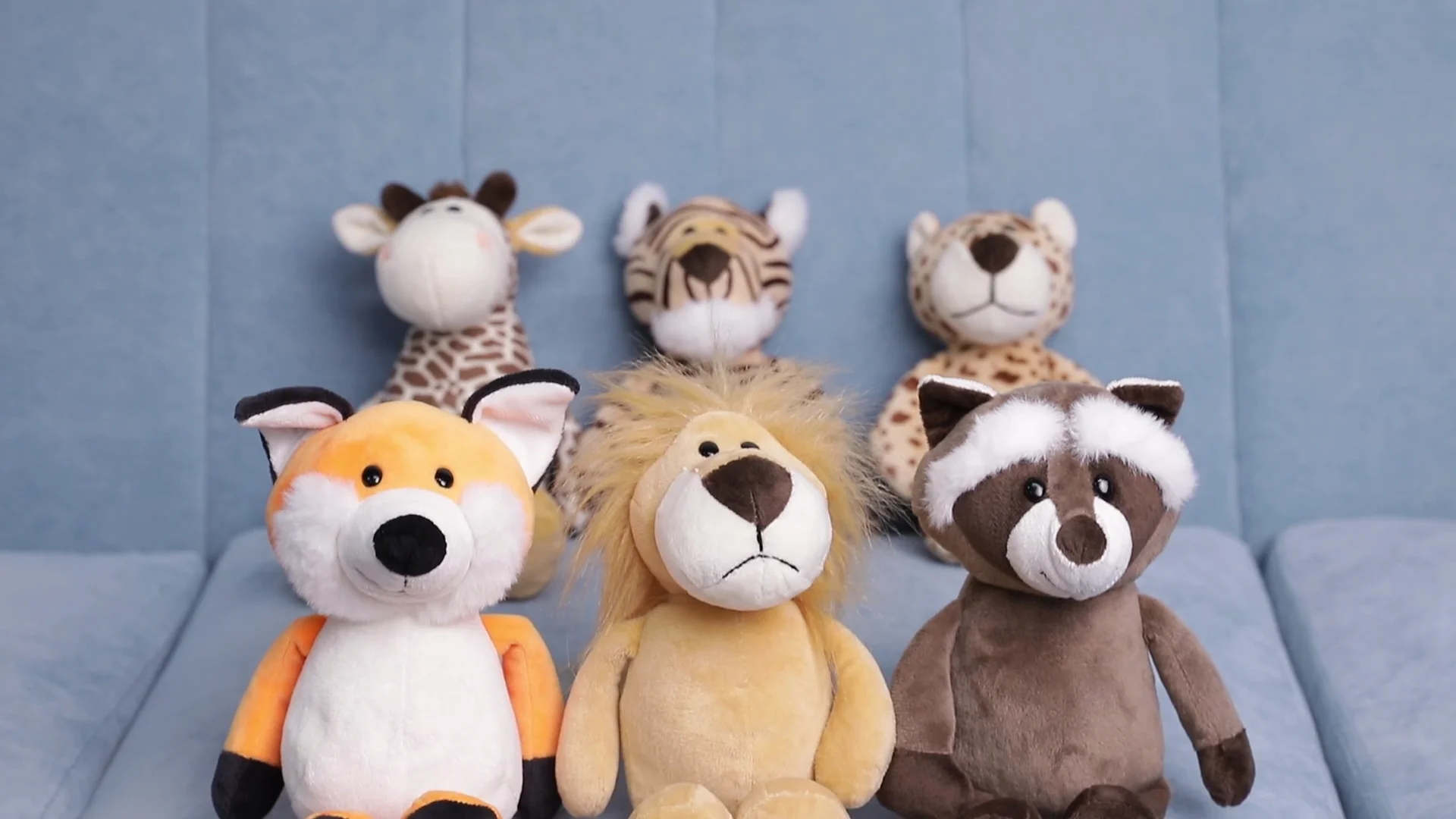 Wholesale Forest Animals Super Soft Plush Toy Stuffed Lion Toy Forest Series Animal Plush Toys