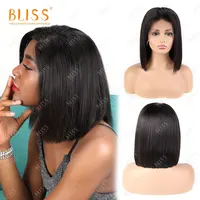 

Bliss 13x4 Lace Front Bob Wigs 100% Human Hair Brazilian Wigs Perruque Cheveux Humain