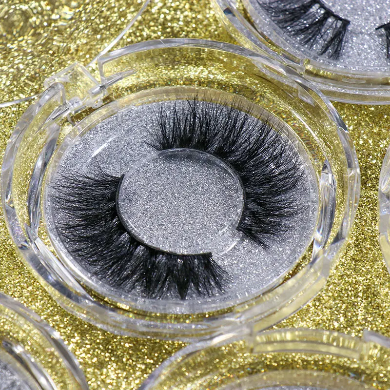 

custom logo personalized cosmetics 25mm mink eyelash skincare round eyelash packaging boxes, Customized color