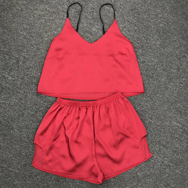 

BL21T0645 new product ideas 2021 Ensembles Sports And Leisure red Sling Halter Conjuntos Two Piece Sets Women, Accept custom made color