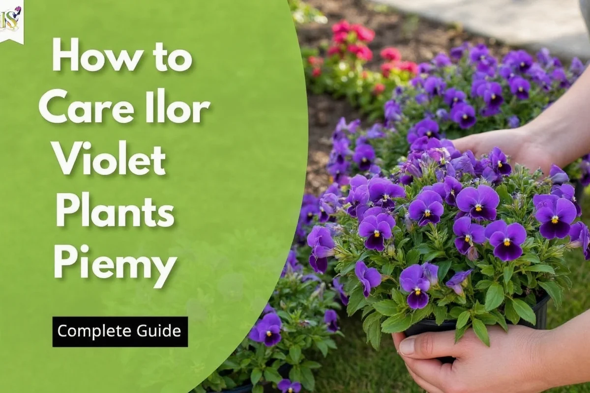 how to care for violet plants