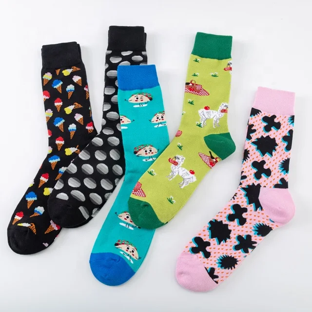 

Adult Colorful Winter Sheep Socks For Man Animals Patterned Socks Cotton Dress Knit Sports Socks