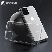 

Cafele TPU Transparent Mobile Phone Case for iPhone 11 pro Max Crystal Clear Soft Cover for iphone XR XS MAX 2019 Shell