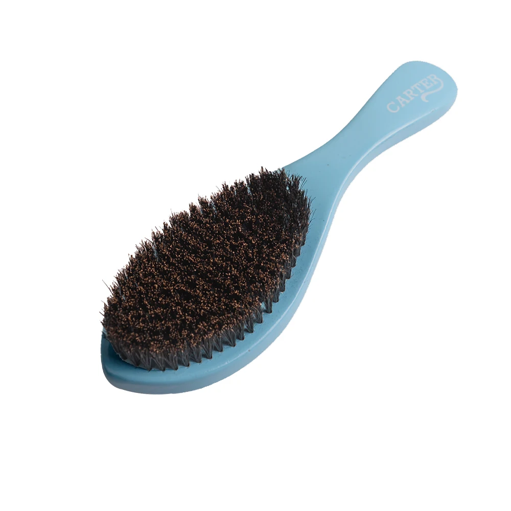 Amazon Hot Selling100 Boar Bristles Wave Hair Brush And 360 Wave Brush And Curved Wave Brush
