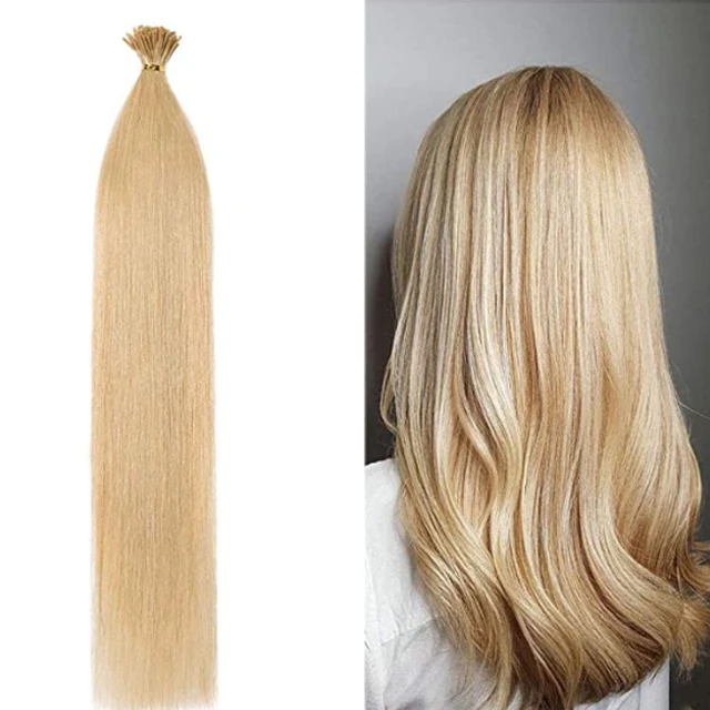 

I tip Hair Extensions Raw Cambodian Kinky Curly Indian I Tip Hair Extension