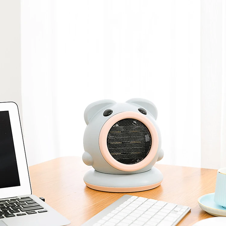 
Ceramic Quick Heating Portable Desk Electric heater mini Desktop Electric Fan Heater For Home Office 