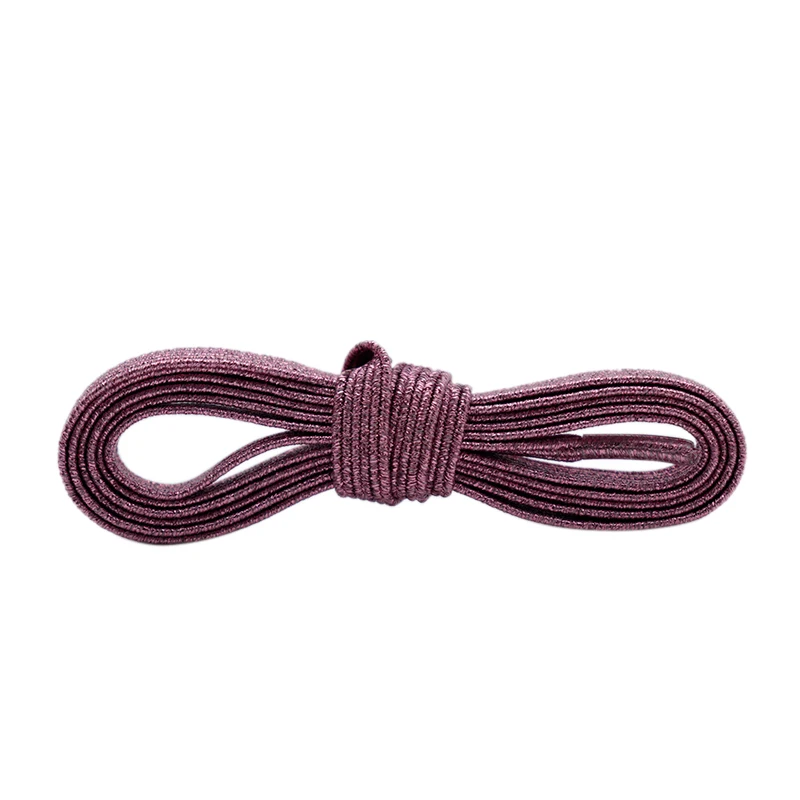 

Weiou Professional Manufacturer 140CM Length High Quality Elastic Darw Cord With Tip Fashion Net Red Wire Shoe Lace, Customized