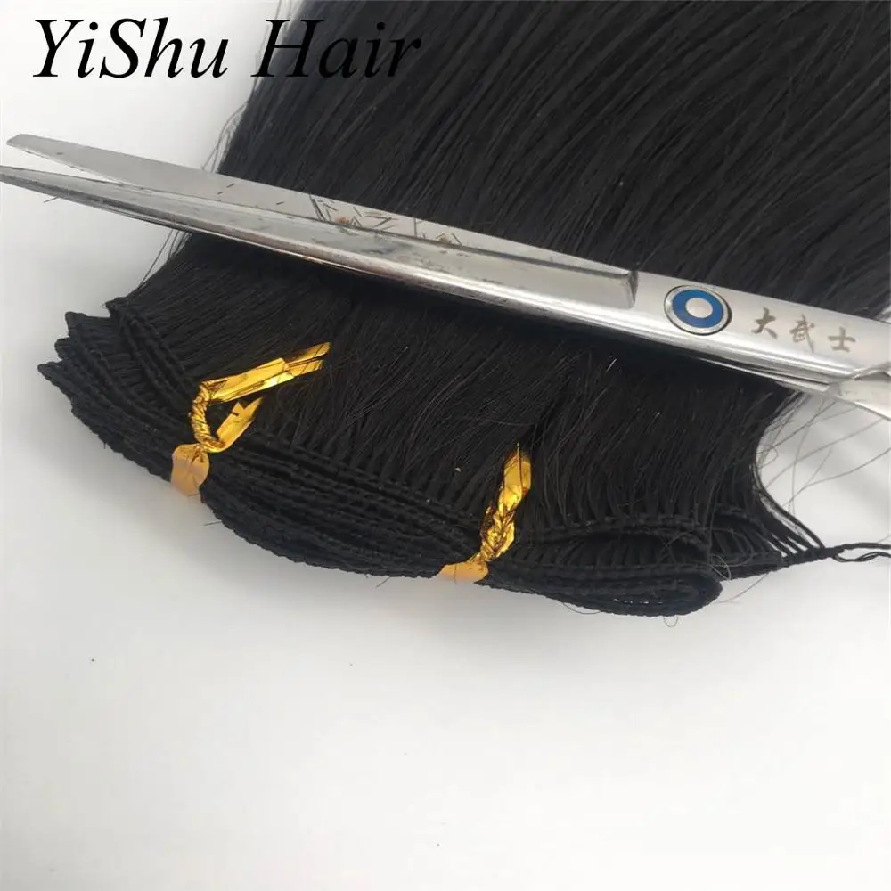 

100% Human Remy Hair Brazilian 613# Human Skin Weft Hair Extension, Natural color