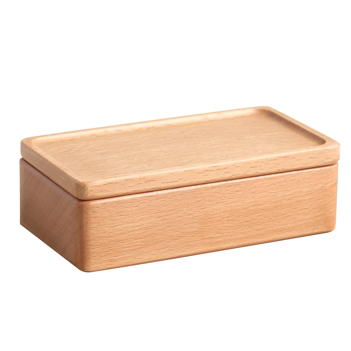 

Wholesale Custom Small Wooden Magnetic Jewelry Box Travel Necklace Ring Earring Jewellery Case Wood Velvet Storage Organizer, Walnut/beech