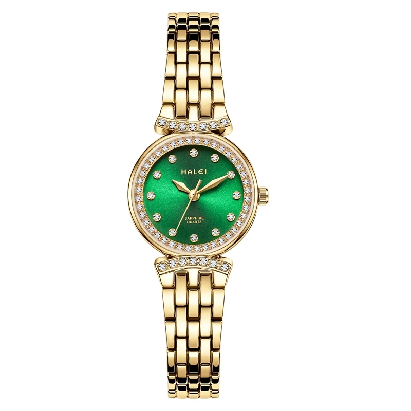 

stainless steel water resistant fashion wrist watch couple watch 5011L branded luxury quartz watches for girls