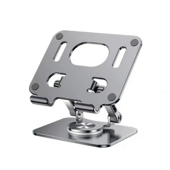 Adjustable desktop mobile phone tablet bracket holder foldable 360 degree rotation aluminum tablet stand