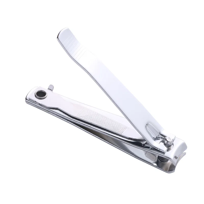 

Factory Wholesale 211 Nail Art Manicure With Nail File Silver Large Adult Single Nail Clippers, As picture show