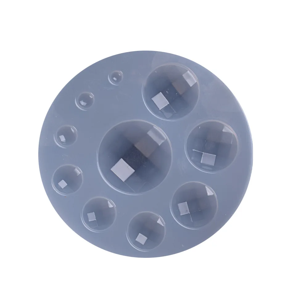 

Shiny Gemstone Resin DIY Silicone Mold, Customized colors