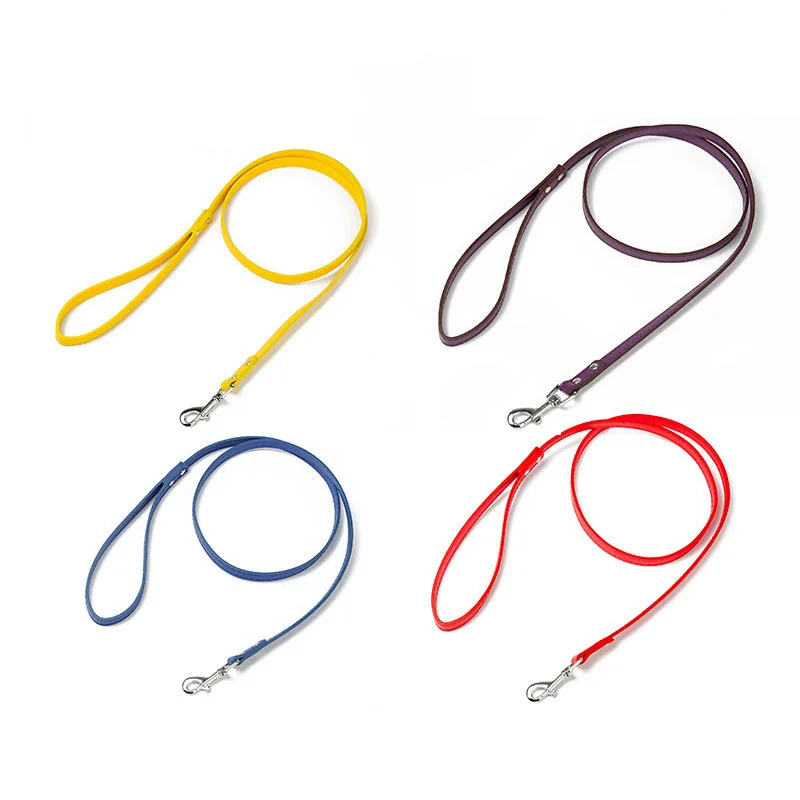 

Adjustable Pet Dog PU Leather Leash Dog Rope Leash for Small Medium Dogs